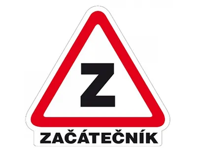 Obrázek produktu pro Nálepka - BEGINNER 160x155mm