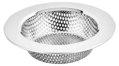 Produktbild von INF 11cm Edelstahl Spülbecken Sieb - Küchenspüle Filterkorb für Abfluss