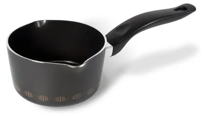 Bratpfanne 14 cm, Antihaftbeschichtung, Aluminium, schwarz