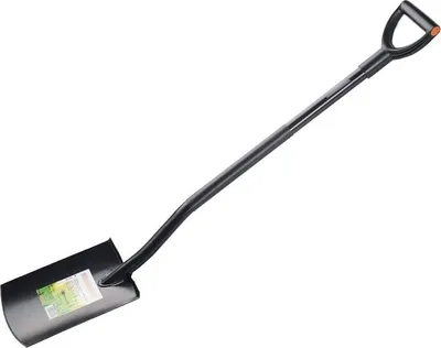 Produktbild von PROFI Spaten Gärtnerspaten Gartenspaten Spitzspaten Metall D-Griff VRK 7401