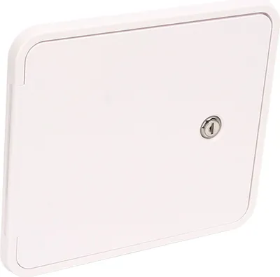 Image de Trappe carrée pour câble d'alimentation, porte d'accès électrique pour camping-car, bateau, caravane, remorque