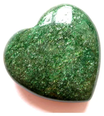 Produktbild von Aventurinquarz grün Glimmer 40 x 15 mm