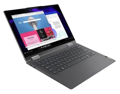 Image de Lenovo Yoga 5G 14" Snapdragon 8CX 8GB RAM 512GB SSD 81XE0001UK QWERTY Gris 512GB Gris