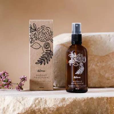 Zdjęcie produktu dla Alma Dwufazowa emulsja do demakijażu i oczyszczania "Różowy Dotyk", 50 ml