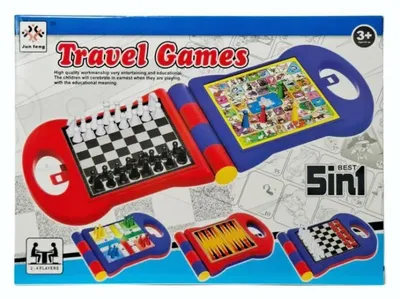 Produktbild von 5-in-1-Magnet-Reisespiel