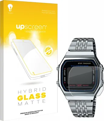 Produktbild von upscreen Entspiegelungs Schutzglas für Casio iconic ABL-100WE-1A Schutzfolie Panzer Folie Glas Display Schutz matt