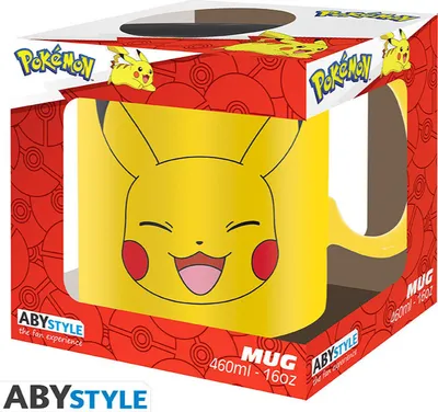 Image de POKEMON - Tasse - 460 ml - Visage de Pikachu