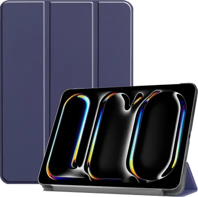 Produktbild von iPad Pro 11 (2024/2025) Hülle - Coverup Tri-Fold Ständer Klapphülle mit Schlaf/Wach-Funktion - Blau