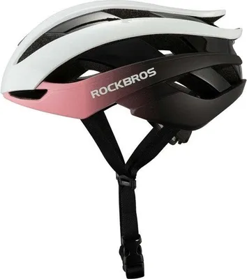 Zdjęcie produktu dla Rockbros Regulowany kask rowerowy M 55-58 cm Niebiesko-różowy