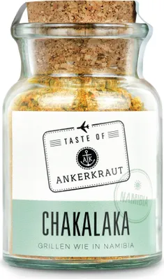 Produktbild von Chakalaka (Namibia), 75g im Korkenglas