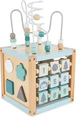Immagine prodotto di Cubo di abilità motorie Bieco, colorato