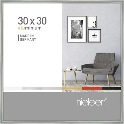 Obrázek produktu pro Nielsen Design, hliníkový rám, rozměry 30 x 30 cm, lesklá stříbrná