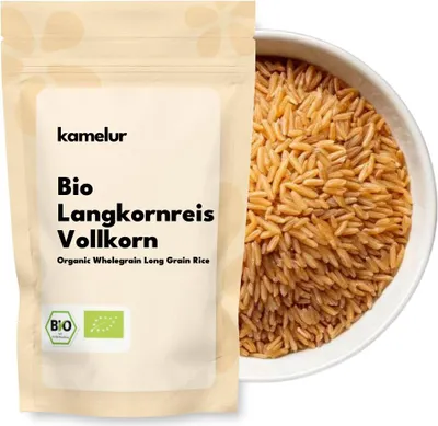 Produktbild von Kamelur® Bio Langkornreis Vollkorn 1 kg