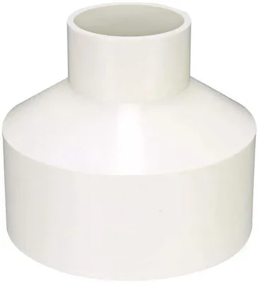 Productafbeelding van PVC-verbindingsstuk met vermindering, 110 mm x 50 mm, voor sanitair