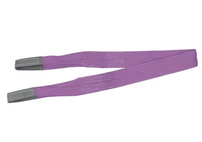 Produktbild von Hebeband 2-lagig, WLL 1.000 kg, Länge: 2 m, Breite: 50 mm, violett von PETEX