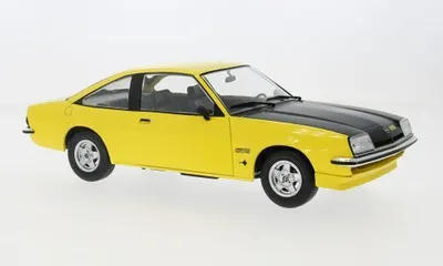 Produktbild von MCG MCG18236 - 1/18 - Opel Manta B GT/E, gelb, 1975 - Neu
