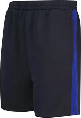 Produktbild von Finden+Hales LV886 | Adults Knitted Shorts With Zip Pockets XS bis 3XL - Farbe: Navy/Royal - Größe: XL
