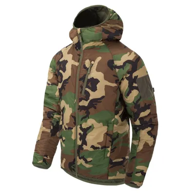 Produktbild von Helikon-Tex WOLFHOUND HOODIE Jacke – Climashield Apex 67 g – in mehreren Varianten erhältlich, Größe:3XL, Farbe:US Woodland