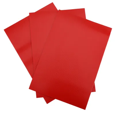 Produktbild von 3PCS PVC Reparatur Patches Kit Set für aufblasbare Flöftbootkanukajak (rot)