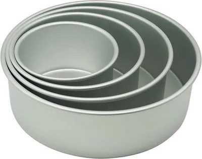 Produktbild von Bäckformensatz Rund Extra Hoch 15/20/25/30 cm x 10 cm Tortenform