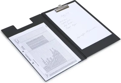 Produktbild von Rapesco Executive Clipboard, Schwarz