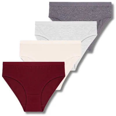 Immagine prodotto di Intimo per bambini - Intimo per bambine, taglia 140 - Slip in cotone, confezione da 4 pezzi - Slip per bambini