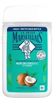 Produktbild von Le Petit Marseillais Bio Kokosnuss-Duschcreme 250 ml