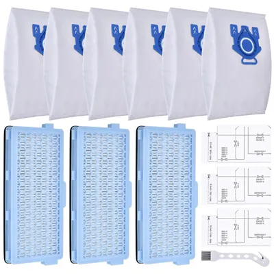 Staubsauger-Filterset, 15-teilig, für Active Airclean Plus 50
