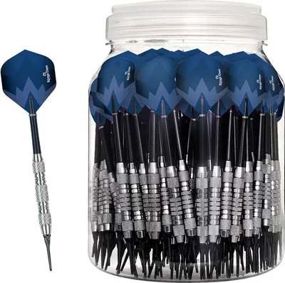 Produktbild von Kings Dart Softdart-Set "Turnier", Blau