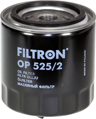Produktbild von Ölfilter FILTRON OP 525/2 Anschraubfilter für VW Lupo (6X1, 6E1) POLO (6N2) Polo Schrägheck (6N1) Polo Classic (6V2) für SEAT AROSA (6H)