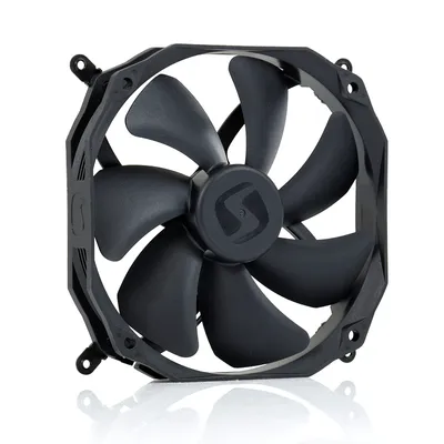 Produktbild von SilentiumPC Sigma Pro 140 PWM, Ventilator, 14 cm, 500 RPM, 1400 RPM, 133,62 m³/h, Schwarz