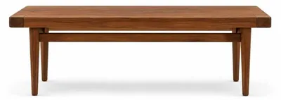 Zdjęcie produktu dla Nowoczesny stolik kawowy, brązowy, drewniany, design, stolik do salonu