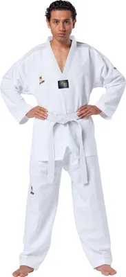 Obrázek produktu pro TKD oblek Fightlite. bílá klopa 160