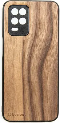 Produktbild von Holzhülle Bewood für Realme 8 5G Amerikanischer Nussbaum
