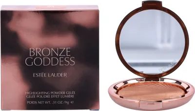 Produktbild von Estée Lauder Bronze Goddess Illuminating Powder Gelée, 9 g, Solar Crush, Puder, Kompaktes Gehäuse, Jeder Hauttyp