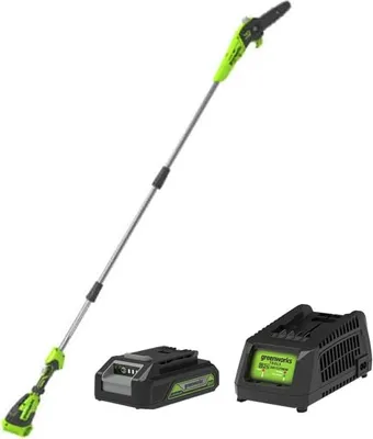 Zdjęcie produktu dla Podkrzesywarka GREENWORKS 40V - 20 cm - 1 akumulator 2,0 Ah - 1 ładowarka - G40PSFK2