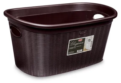 Obrázek produktu pro Koš na prádlo 35 l, 58x38x28cm, hnědý