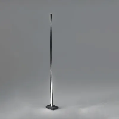 Immagine prodotto di Piantane - Lampade Da Terra Contemporaneo Twist Metallo Nero Led 26W