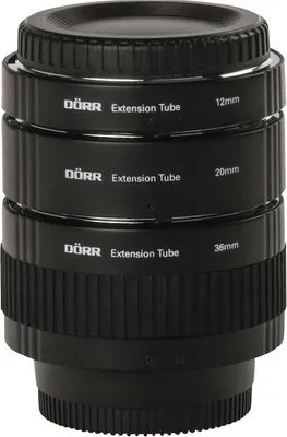 Obrázek produktu pro Doerr mezikroužky 12/20/36mm Digital pro SONY A / MINOLTA AF