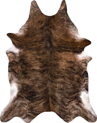 Produktbild von Teppich künstliches Rindsleder, Kuh G5072-1 Braun Leder braun 100x150 cm