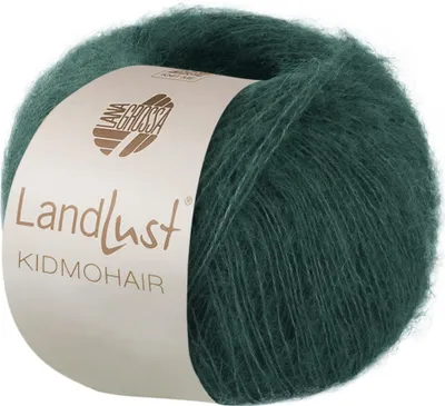 Produktbild von Lana Grossa - Landlust Kidmohair 0005 petrolgrün