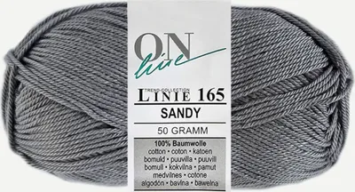 Produktbild von 50 Gramm Online Linie 165 Sandy 0081 Mausgrau