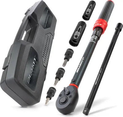 Produktbild von Drehmomentschlüssel 3/8" 10-60Nm Zündkerzenschlüssel 14-16mm Bits Verlängerung
