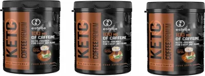 Zdjęcie produktu dla 3X Keto Coffee Premium - Suplement Diety, Naturalny 120G