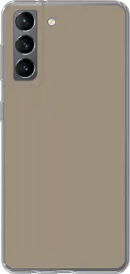 Produktbild von MuchoWow® Handyhülle Schutzhülle Hülle für Telefoonhoesje Samsung Galaxy S21 Interieur - Farben - Beige Silikon Softcase Handy Hülle - Softcase