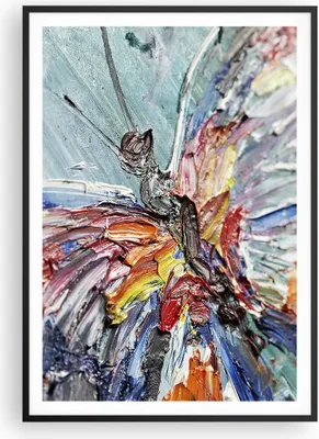 Produktbild von Gerahmtes Poster - Schwarzer Rahmen - Vogel Natur Farbe - 70x100 cm - Wand Bild - Wanddeko - Wandbilder - Kunstposter - Wandposter - Bilderrahmen - Bilder - Kunstdruck - Wandbild - P2BPA70x100-3594