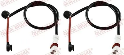 Produktbild von 2x QUICK BRAKE WS 0341 A Warnkontakt Bremsbelagverschleiß 520mm Vorne für PORSCHE 911 (997) 911 Cabriolet (997) 911 Targa (997)