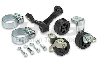 Produktbild von HJS 82 11 5312 Montagesatz Auspuffanlage Abgasanlage für AUDI A4 Avant (8ED, B7) A4 Avant (8E5, B6) A4 Limousine (8E2, B6) A4 Limousine (8EC, B7)
