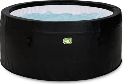 Produktbild von EXIT Leather Premium Aufblasbarer Whirlpool, 2 Personen, Jacuzzi für Outdoor, Whirlpool mit Jets, Schwarz