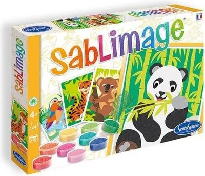 Produktbild von SentoSphere 8805, 4 Jahr(e), Zobel, Kunststoff, Mehrfarbig, 21 Stück(e)